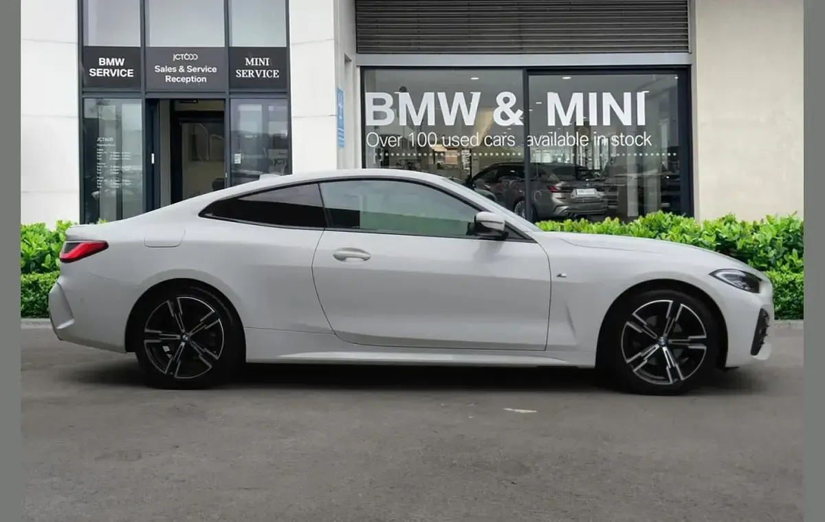 Used BMW 420 M Sport 180 HP (132 kW) 2022 White Coupe