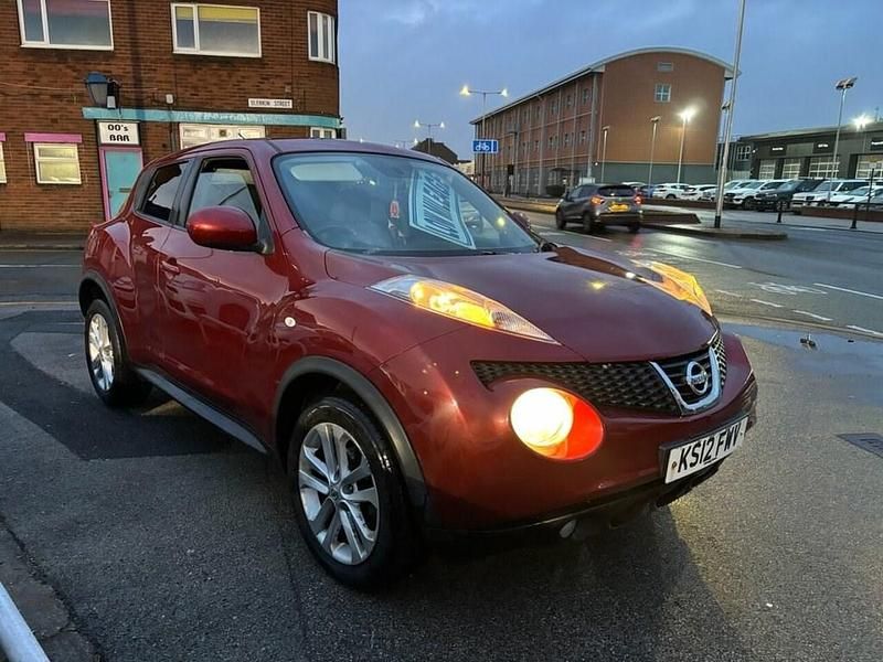 Used Nissan Juke Acenta Premium 110 HP (80 kW) 2012 Red SUV