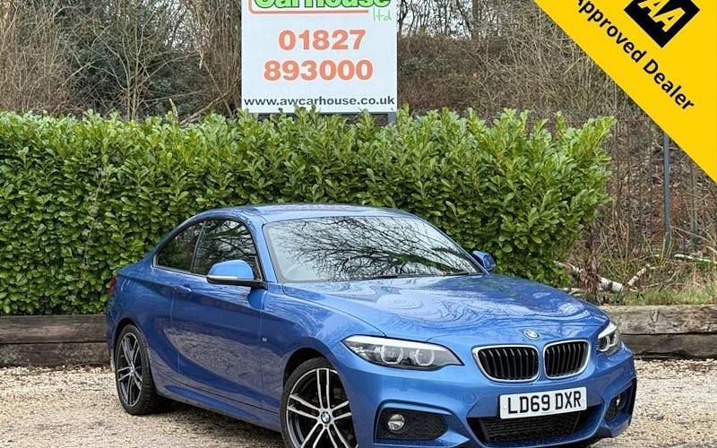 Blue Used 2019 BMW 218 M Sport Coupe | £13,899 (Good price) - Image 1/1