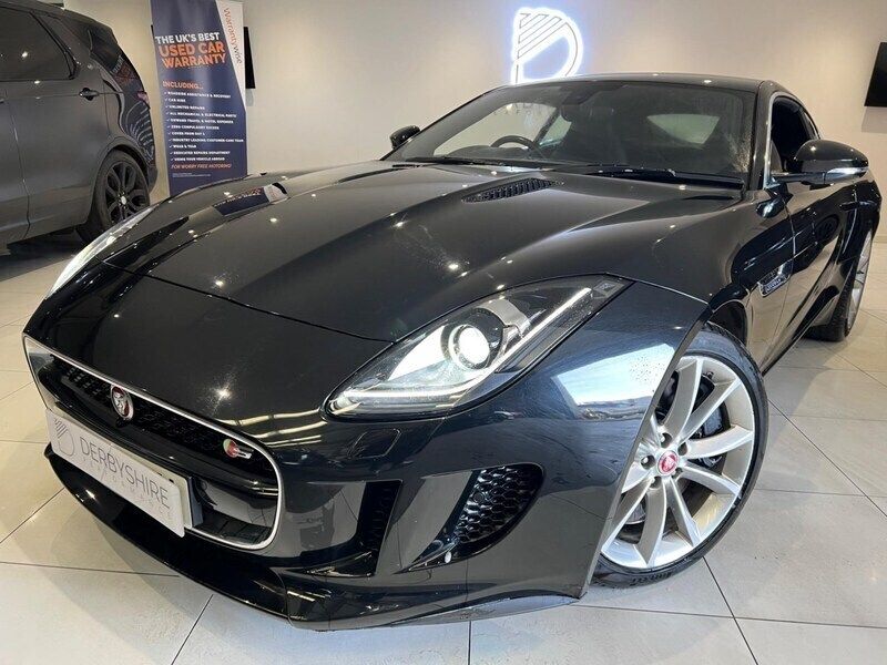 Black Used 2014 Jaguar F-Type Supercharged Coupe | £22,495 (Fair price) - Image 1/3