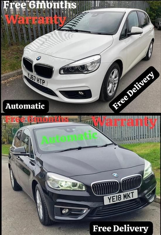 Used BMW 218 Luxury Line 2018 Black Estate