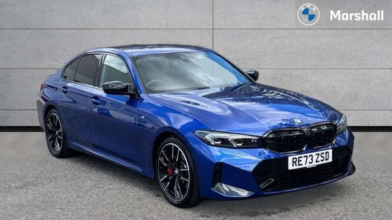 Blue Used 2023 BMW M340 M Sport Sedan | £51,647 (Fair price) - Image 1/4