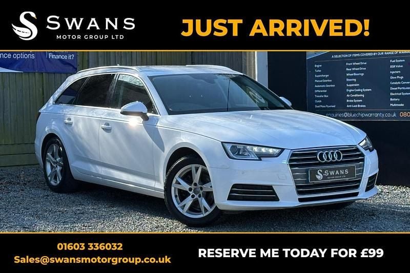 Used Audi A4 Sport 150 HP (110 kW) 2016 White Estate