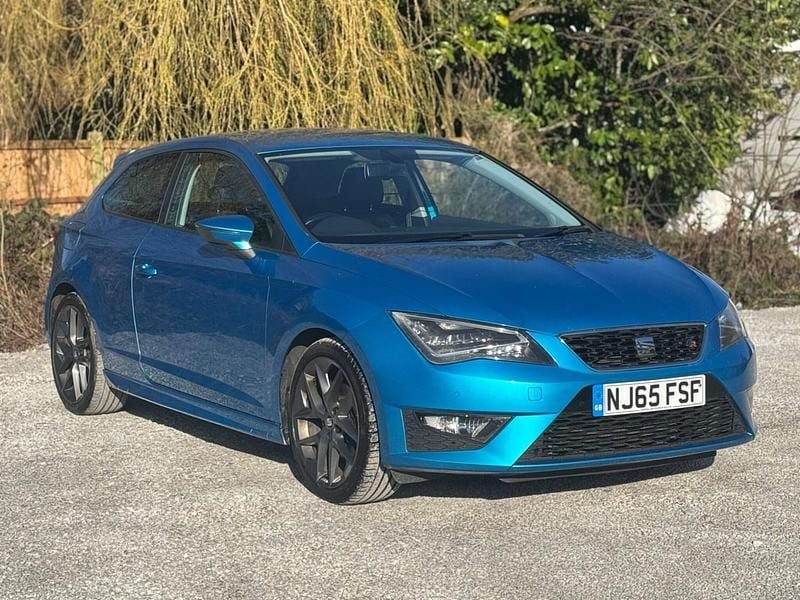 Used Seat Leon FR 2015 Blue Hatchback