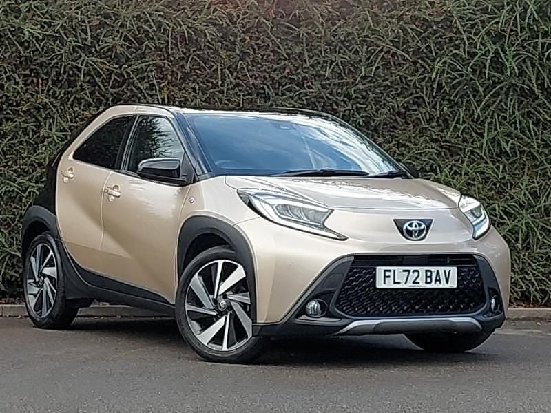 Beige Used 2022 Toyota Aygo X SUV | £13,798 - Image 1/4