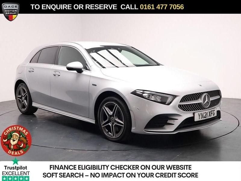 Silver Used 2021 Mercedes A250 AMG line Hatchback | £13,990 (Good price) - Image 1/3
