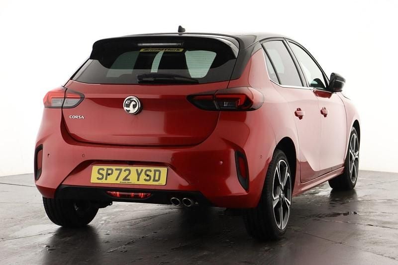 Used Vauxhall Corsa Ultimate 128 HP (94 kW) 2022 Red Hatchback