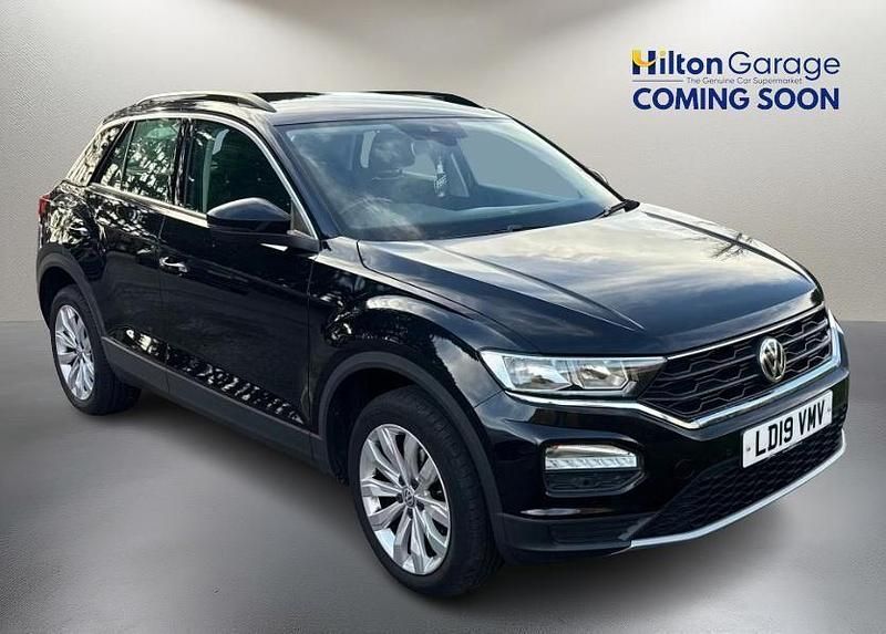 Black Used 2019 VW T-Roc SE SUV | £15,350 (Fair price) - Image 1/1