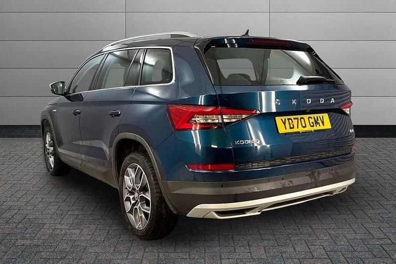 Used Skoda Kodiaq Scout 4x4 187 HP (137 kW) 2020 Blue SUV