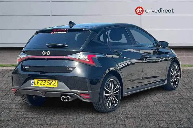 Used Hyundai i20 N Line 120 HP (88 kW) 2023 Black Hatchback