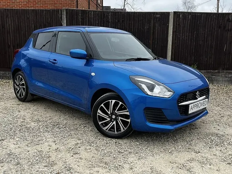 Usado Suzuki Swift SZ-L 83 HP (61 kW) 2021 Azul Citadino