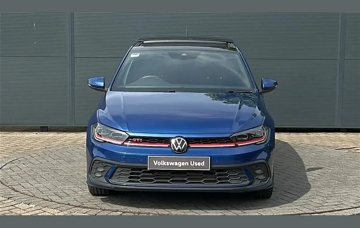 Used VW Polo GTI 203 HP (149 kW) 2022 Blue Hatchback