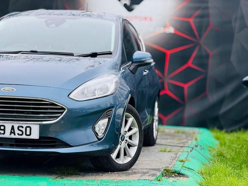 Used Ford Fiesta Titanium X 100 HP (73 kW) 2019 Blue Hatchback