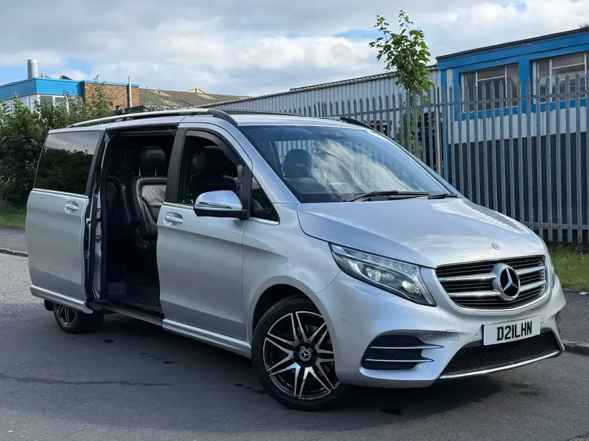 Used Mercedes V250 AMG line 187 HP (137 kW) 2018 Silver MPV