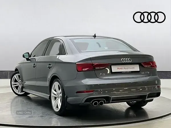Used Audi A3 S-Line 150 HP (110 kW) 2020 Grey Sedan