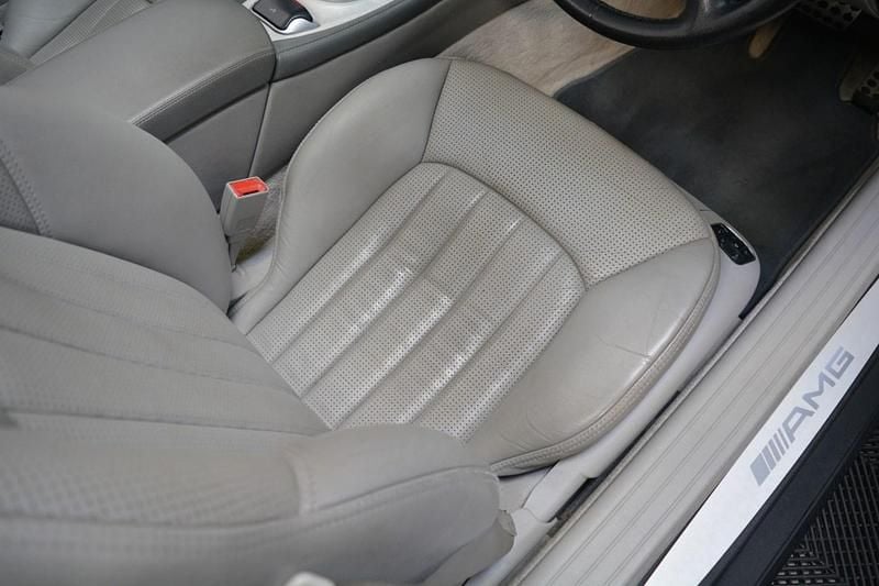 Used Mercedes SL55 AMG AMG 503 HP (369 kW) 2003 Blue Cabriolet