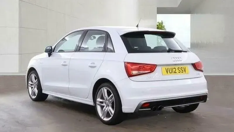 Used Audi A1 Sportback S-Line 2012 White Hatchback