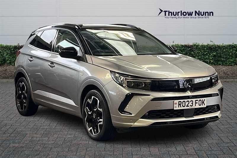 Used Vauxhall Grandland X Ultimate 131 HP (96 kW) 2023 Grey SUV