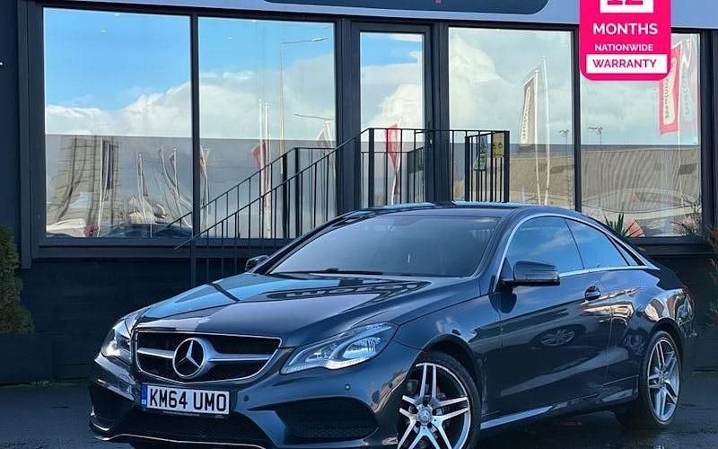 Grey Used 2014 Mercedes E220 AMG line Coupe | £9,690 (Fair price) - Image 1/4