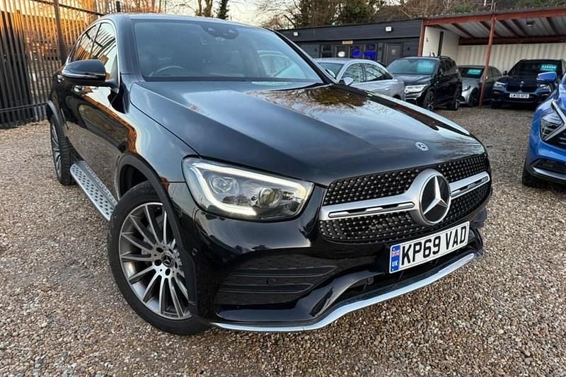 Used Mercedes GLC300 AMG Line Premium 2019 Black Coupe