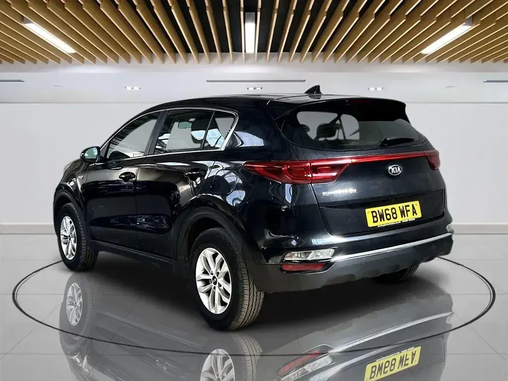 Begagnad Kia Sportage 177 HK (130 kW) 2019 Svart SUV