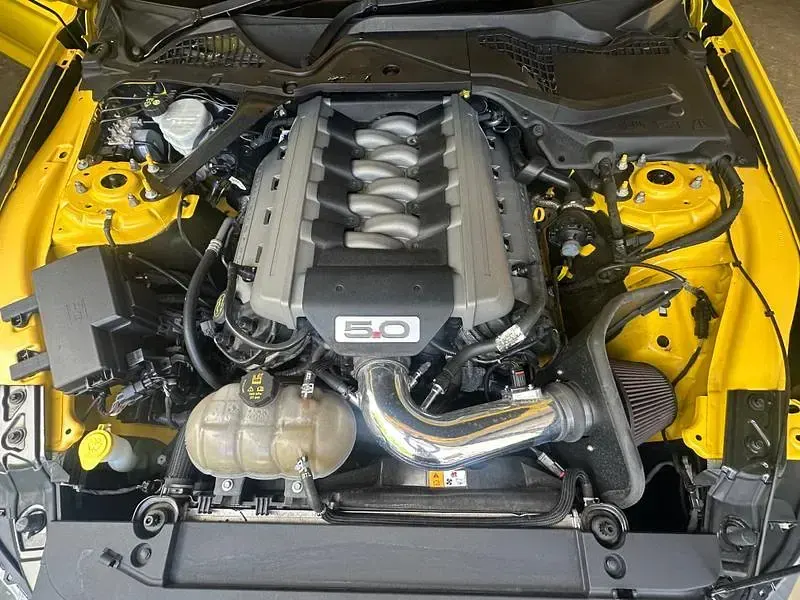 Used Ford Mustang GT 2018 Yellow Cabriolet