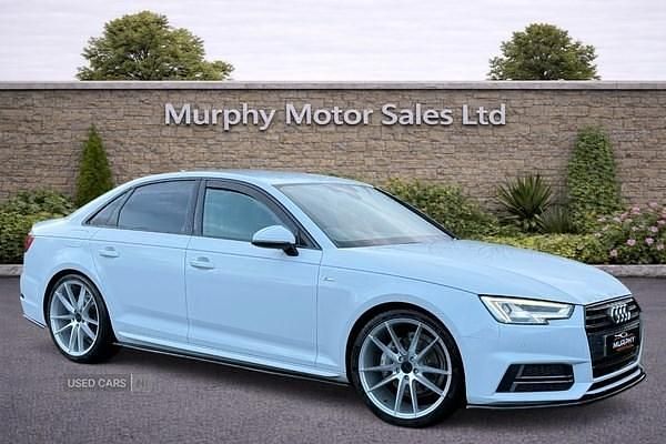 Used Audi A4 S-Line 190 HP (139 kW) 2017 White Sedan