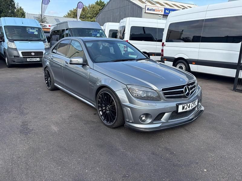 Silver Used 2008 Mercedes C63 AMG Sedan | £17,000 (Expensive) - Image 1/4