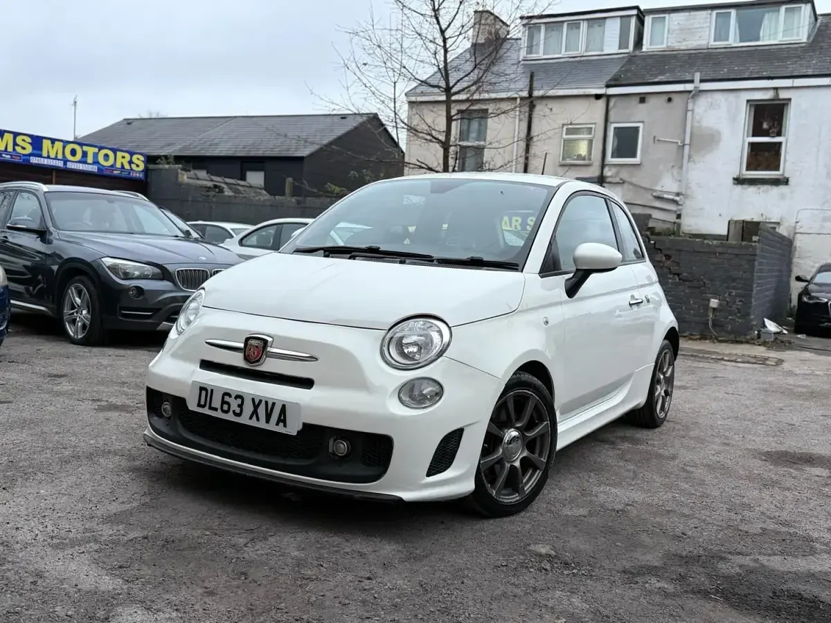 Used Abarth 500 135 HP (99 kW) 2014 White Hatchback