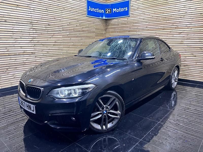 Black Used 2017 BMW 218 M Sport Coupe | £8,490 (Fair price) - Image 1/4