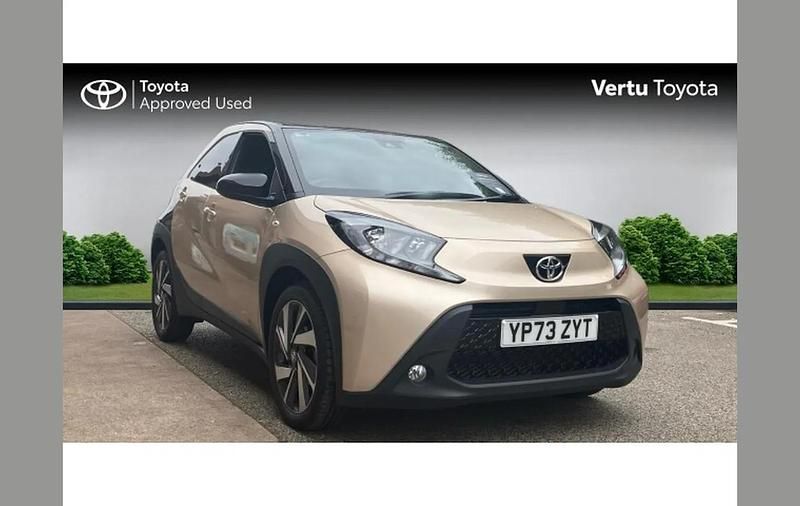 Beige Used 2023 Toyota Aygo X SUV | £12,808 - Image 1/4