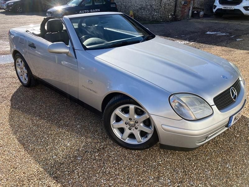 Used Mercedes SLK230 1998 Silver Cabriolet