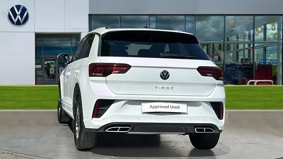 Begagnad VW T-Roc R-line 150 HK (110 kW) 2025 Vit SUV