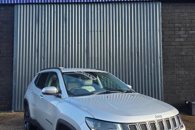Silver Used 2019 Jeep Compass Limited SUV | £12,495 (Expensive) - Image 1/1