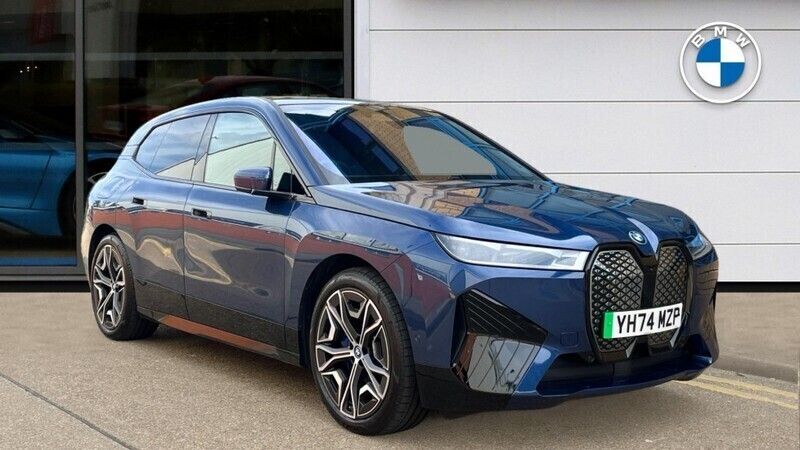 Blue Used 2024 BMW iX M Sport SUV | £68,250 - Image 1/4
