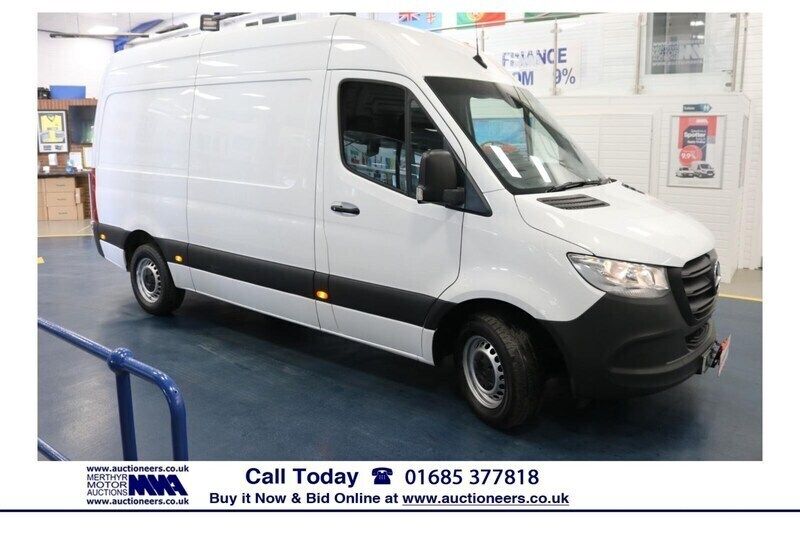 White Used 2021 Mercedes Sprinter Progressive Van | £13,250 (Good price) - Image 1/4