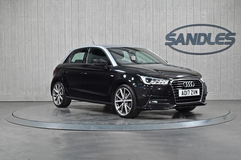Black Used 2017 Audi A1 Sportback S-Line Hatchback | £12,499 (Fair price) - Image 1/4