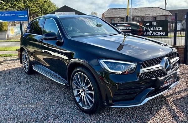 Used Mercedes GLC220 AMG Line Premium 2022 Black Estate