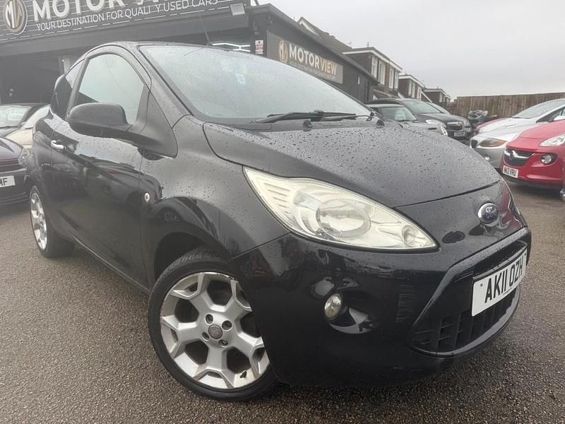 Used Ford Ka Metall 69 HP (50 kW) 2011 Black Hatchback
