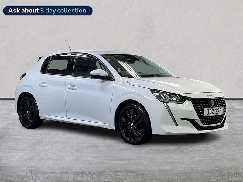 White Used 2021 Peugeot 208 Allure Hatchback | £11,990 (Fair price) - Image 1/4