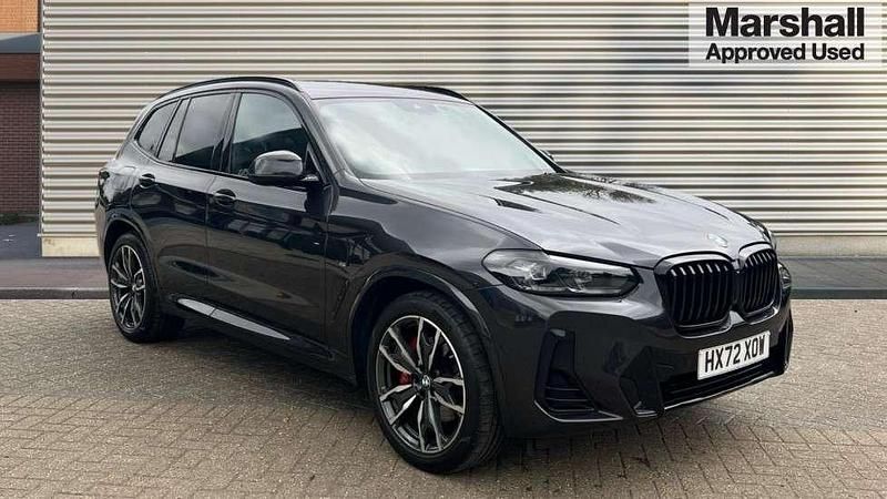 Grey Used 2022 BMW X3 M Sport SUV | £34,980 (Fair price) - Image 1/4