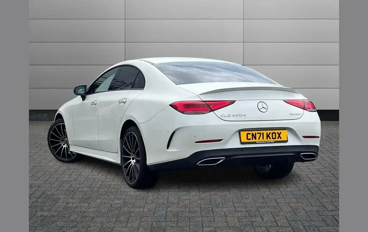 Used Mercedes CLS400 AMG line 325 HP (239 kW) 2021 White Coupe