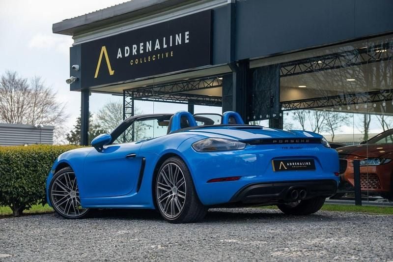 Used Porsche 718 Boxster 2022 Blue Cabriolet
