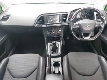 Used Seat Leon FR 150 HP (110 kW) 2016 Green Hatchback