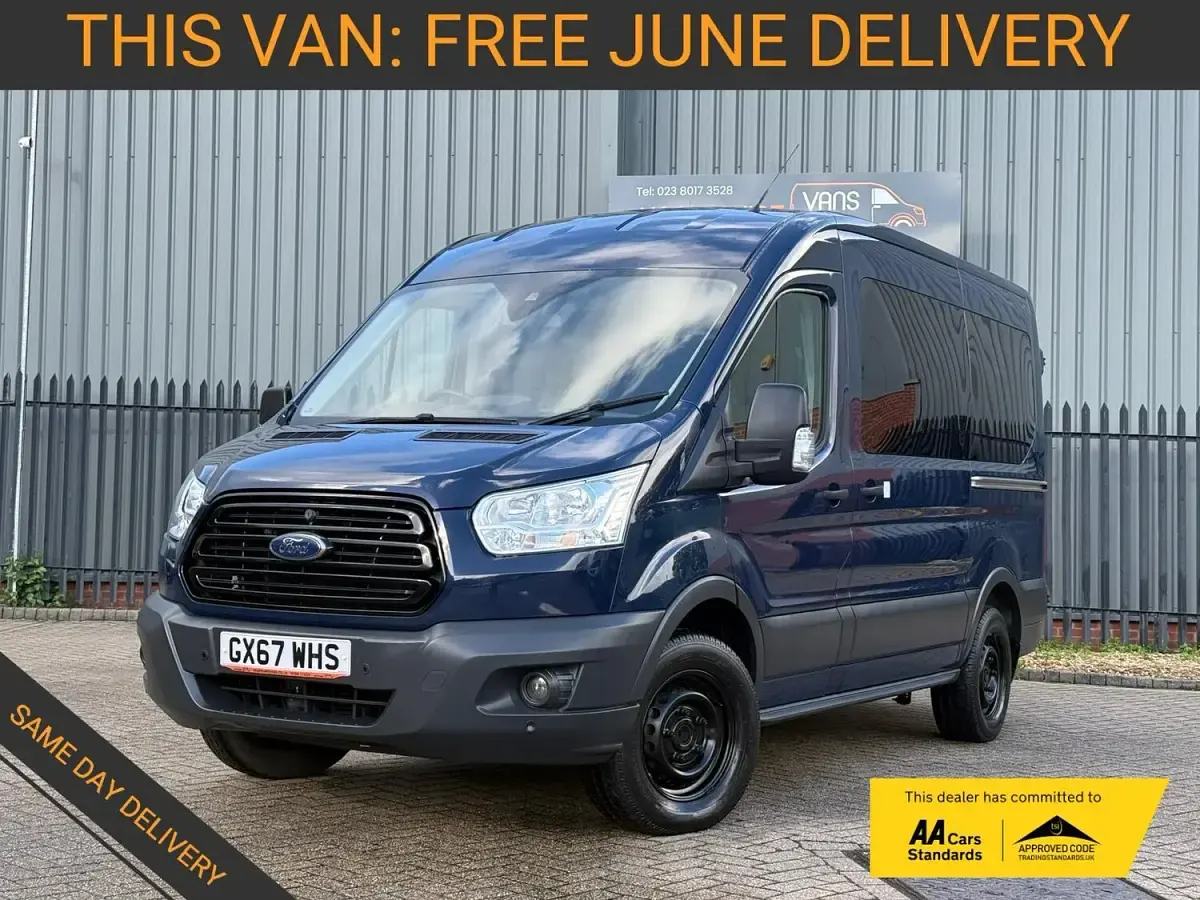 Used Ford Transit Trend 123 HP (90 kW) 2017 Blue