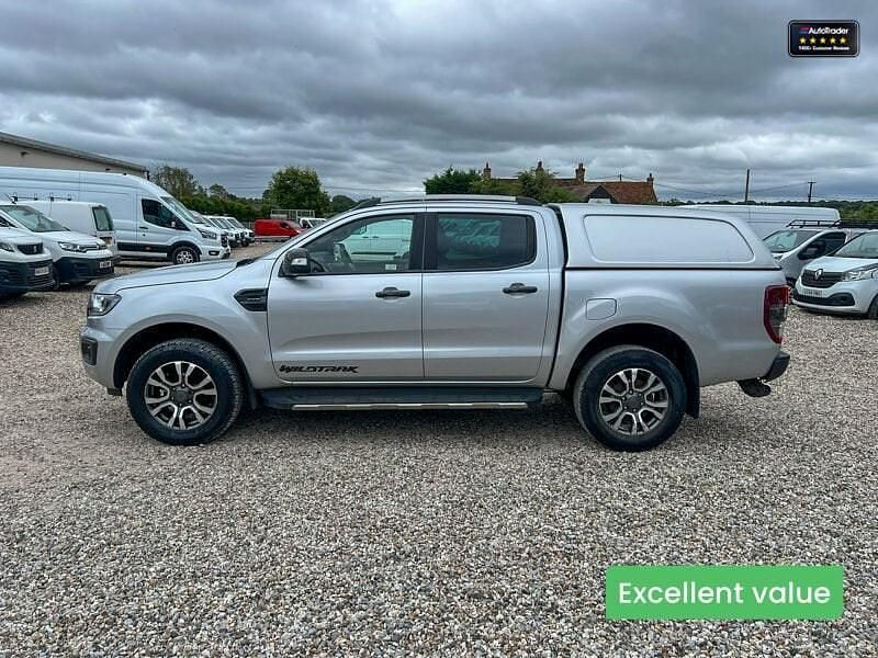Silver Used 2021 Ford Ranger Wildtrack Pickup | £14,449 (Fair price) - Image 1/4