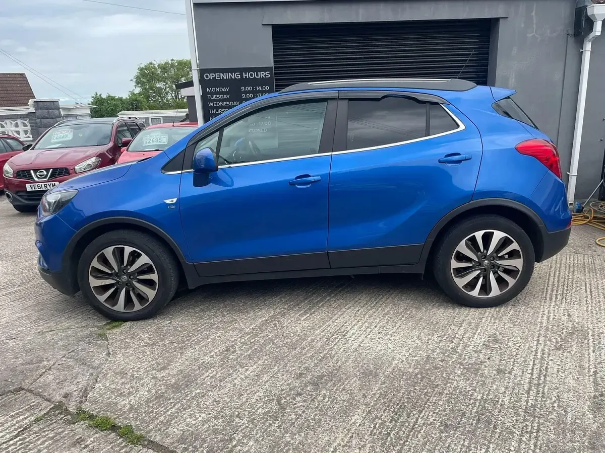 Used Vauxhall Mokka X Elite 110 HP (80 kW) 2017 Blue SUV