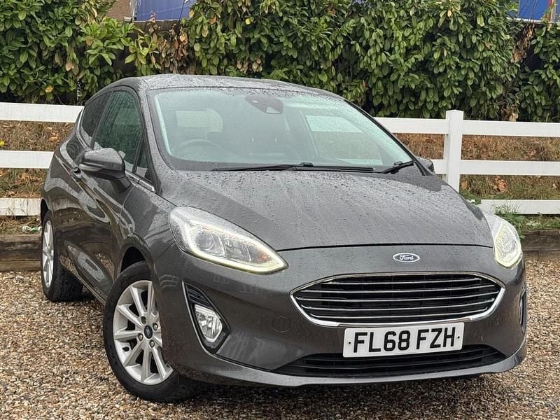 Grey Used 2018 Ford Fiesta Titanium Hatchback | £6,495 (Good price) - Image 1/4
