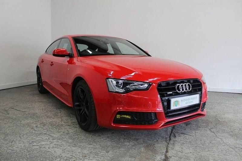 Used Audi A5 Sportback S-Line 190 HP (139 kW) 2015 Red Hatchback