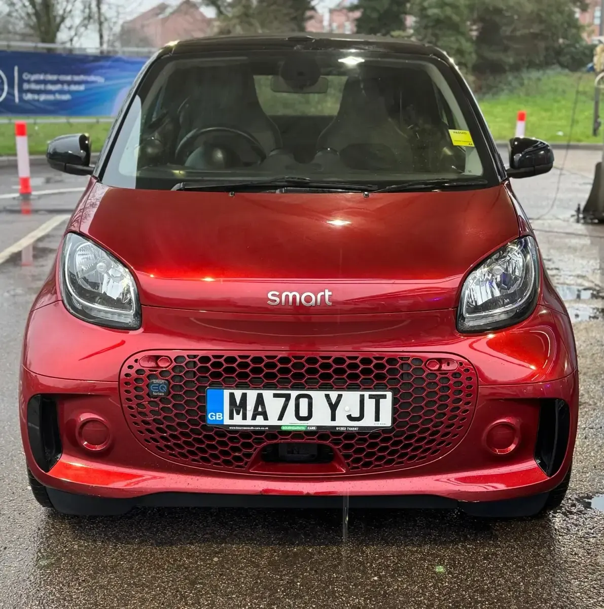 Used Smart ForTwo Electric Drive Premium 60 kW (82 HP) 2020 Black Cabriolet